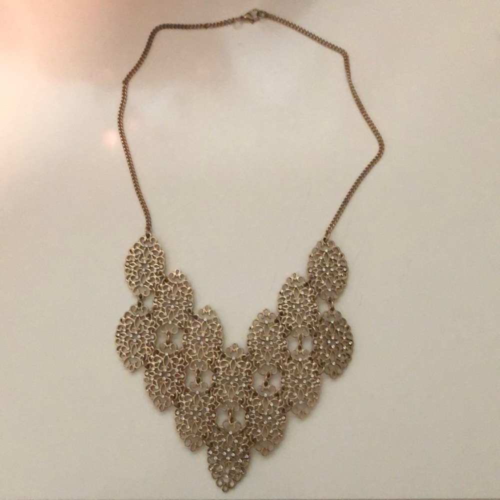 Gold necklace
